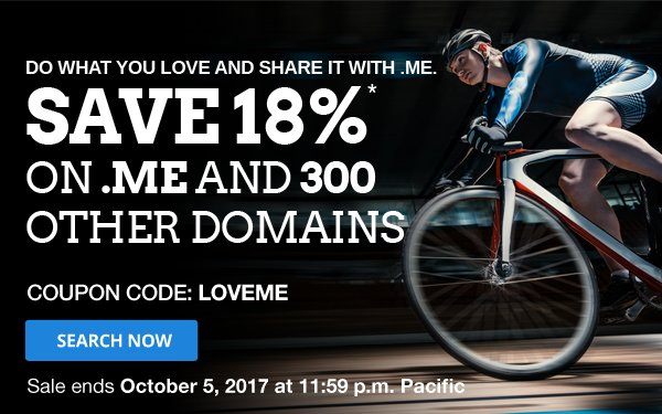 New 18% Coupon on Domain Names, Switch & Renew Possible