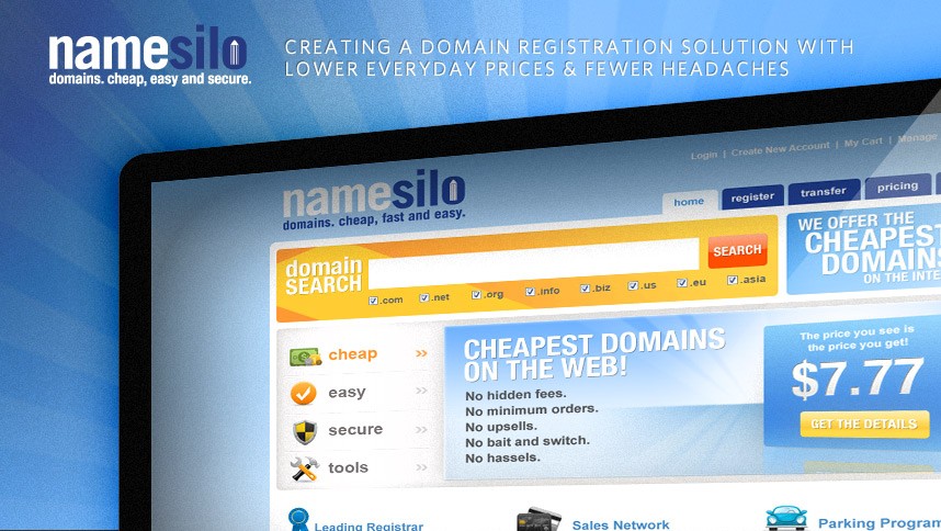 NameSilo Black Friday – .COM/.NET Just From $four.99, Low cost on All Domain Transfers