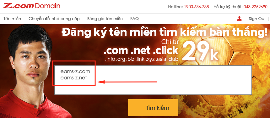 Z.com discount .COM and .NET to 